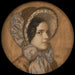 Fille Marie med en flæsehat - Franz von Stuck — vist i et interiør