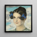 Fille Mary - Franz von Stuck — indrammet kunstværk på væggen