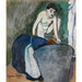 Reproduktion af maleriet Pige - Suzanne Valadon
