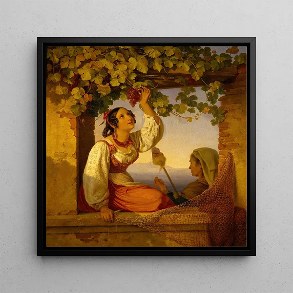 Fille de pêcheur napolitaine - Carl Tischbein