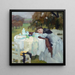 Efterårsslutning - Leo Putz — indrammet kunstværk på væggen
