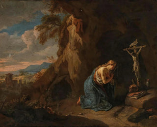 Flemish School - Landscape with the Penitent Mary Magdalene.webp