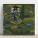 Reproduktion af maleriet af det hvide blomster-maleri i haven - Paul Klee