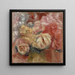 Blomster - Pierre-Auguste Renoir — indrammet kunstværk på væggen