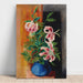 Reproduktion af maleriet Blomster i en vase - Moïse Kisling