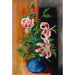 Reproduktion af maleriet Blomster i en vase - Moïse Kisling