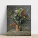 Reproduktion af maleriet Blomster i en vase - Pierre-Auguste Renoir