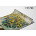 Reproduktion af maleriet af solsikkeblomster - Claude Monet