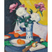 Reproduktion af maleriet af blomster og frugt - Samuel John Peploe