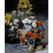 Reproduktion af maleriet af Blomsterblanding i en lerkrukke - Pierre-Auguste Renoir