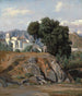 Vue de La Cava - Félix-Hippolyte Lanoë — visning af kunstværket