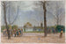 Place de Montrouge og Square de la Mairie XIV, Paris - Félix Brard — visning af kunstværket