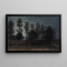 Vue de la rue Lakanal au Grand-Montrouge en 1889, effet de lune - Félix Brard — indrammet kunstværk på væggen