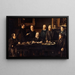 Le bureau du Conseil municipal en juillet 1883 - Félix Jobbé-Duval — indrammet kunstværk på væggen