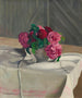 Roses i en hvid sukkerkande - Félix Vallotton — visning af kunstværket