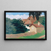 Souvenir de Romanel - Félix Vallotton — indrammet kunstværk på væggen