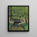 Le Bois de Boulogne - Félix Vallotton — indrammet kunstværk på væggen