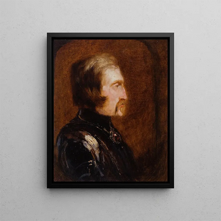 Flix Ziem - Autoportrait en armure.webp