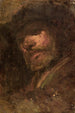 Le Tambour tête d'homme d'après Rembrandt - Félix Ziem — visning af kunstværket
