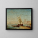Vue de Venise med Dogepaladset - Félix Ziem — indrammet kunstværk på væggen
