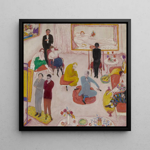 Kunsttryk Aften i Studiet - Florine Stettheimer | Kunsttryk