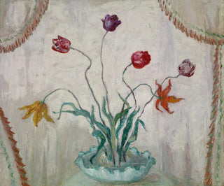 Bol de tulipaner - Florine Stettheimer — visning af kunstværket