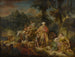 Jacob og hans familie på vej til Egypten - François Boucher-skolen — visning af kunstværket