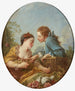 Les Oiseaux Nicheurs The Bird Nesters - École de François Boucher — visning af kunstværket