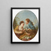 Les Oiseaux Nicheurs The Bird Nesters - École de François Boucher — indrammet kunstværk på væggen