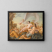 Le Triomphe de Vénus - Ecole de François Boucher — indrammet kunstværk på væggen