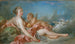 Vénus og Cupidon - François Boucher-skolen — visning af kunstværket