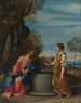 Jesus og samaritanerkvinden - Guido Reni-skolen — visning af kunstværket