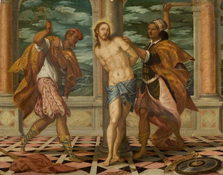 La Flagellation - Ecole de Paolo Veronese — visning af kunstværket