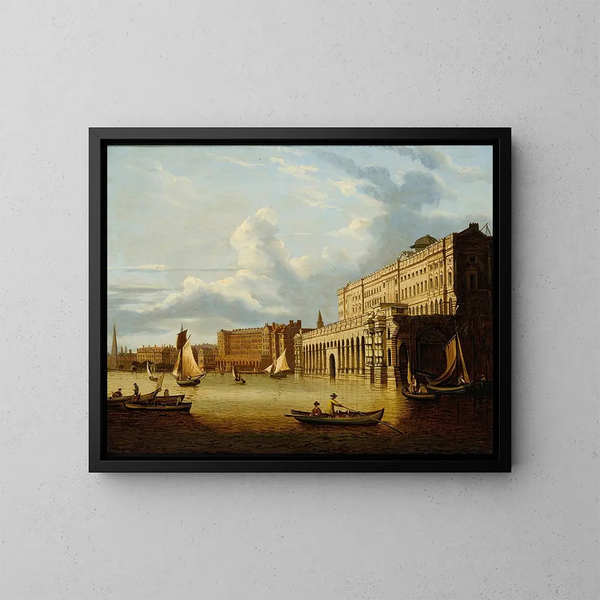 Maison de Somerset - Ecole de Sir John Dean Paul — indrammet kunstværk på væggen