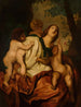 Allegori af Caritas - Antoine van Dyck-skolen — visning af kunstværket