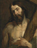 Kristus med korset - Antoine van Dyck-skolen — visning af kunstværket