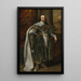 Portrait af Charles I - Antoine van Dyck Skole — indrammet kunstværk på væggen