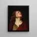 Saint Jean l'Évangéliste - École d'Antoine van Dyck — indrammet kunstværk på væggen