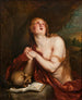 La Madeleine penitent - Antoine van Dyck-skolen — visning af kunstværket