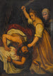 Judith og Holofernes - Caravaggio-skolen — visning af kunstværket