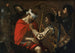 La Dérision du Christ - Caravaggio-skolen — visning af kunstværket