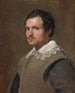 Portræt af en ung mand - Diego Velázquez' skole — visning af kunstværket