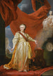 Portrait af Catherine den Store som lovgiver i gudinden for retfærdighedens tempel - Dmitry Grigorievich Levitsky Skole — visning af kunstværket