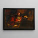 Saint Jérôme - Gerrit van Honthorst Skole — indrammet kunstværk på væggen