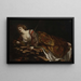 La Mort de Didon - Ecole de Guercino — indrammet kunstværk på væggen