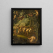 Procession de Bacchus - École de Jacob Jordaens — indrammet kunstværk på væggen