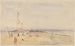 Pourville-sur-Mer - Ecole de James McNeill Whistler — visning af kunstværket
