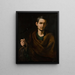 Matthæus - Jusepe de Ribera-skolen — indrammet kunstværk på væggen