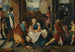 L'Adoration des Mages - Lucas van Leyden Skole — visning af kunstværket