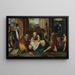 L'Adoration des Mages - Lucas van Leyden Skole — indrammet kunstværk på væggen